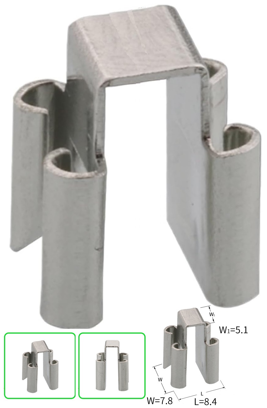 Faston doble hembra 6.35